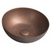 Sapho FORMIGO betónové umývadlo na dosku, priemer 39cm, meď mat FG320 Sapho FORMIGO betónové umývadlo na dosku, priemer 39cm, meď mat FG320