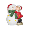 Dekorácia MagicHome Vianoce, dievčatko so snehuliakom, LED, 8x12.5x15.8 cm Dekorácia MagicHome Vianoce, dievčatko so snehuliakom, LED, 8x12.5x15.8 cm