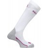 SALOMON ponožky Touring white/wild berry - L SALOMON ponožky Touring white/wild berry - L