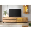 Bighome - TV stolík divoký dub 235x43x52 prírodná olejovaná WIEN Bighome - TV stolík divoký dub 235x43x52 prírodná olejovaná WIEN