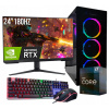 Herný Počítač Intel Core I7 32GB RTX 4060 1TB M.2 + 24 Herný Počítač Intel Core I7 32GB RTX 4060 1TB M.2 + 24