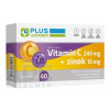 PLUS LEKÁREŇ Vitamín C 240 mg + zinok 10 mg tbl 1x60 ks PLUS LEKÁREŇ Vitamín C 240 mg + zinok 10 mg tbl 1x60 ks