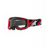 Brýle VISION 8 LUAR, ALPINESTARS (červená/černá, čiré plexi) 2025 Brýle VISION 8 LUAR, ALPINESTARS (červená/černá, čiré plexi) 2025