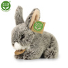 Rappa Plyšový králík tmavě šedý ležící 17 cm ECO-FRIENDLY Rappa Plyšový králík tmavě šedý ležící 17 cm ECO-FRIENDLY