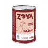 Mokré krmivo pre psa ZOYA Bažant 400g Mokré krmivo pre psa ZOYA Bažant 400g