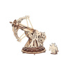 RoboTime 3D drevené mechanické puzzle Obliehací stroj balista 142 častí KW401 RoboTime 3D drevené mechanické puzzle Obliehací stroj balista 142 častí KW401