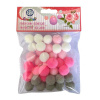 ASTRA CREATIVO Plyšové POMPOM guličky ROSE GARDEN, 20mm, 335121024 ASTRA CREATIVO Plyšové POMPOM guličky ROSE GARDEN, 20mm, 335121024