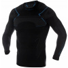 tričko Brubeck Thermo tričko s dlhým rukávom black blue tričko Brubeck Thermo tričko s dlhým rukávom black blue