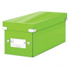 Leitz WOW Click & Store CD 14,3 x 13,6 x 35,2 cm, zelená Leitz WOW Click & Store CD 14,3 x 13,6 x 35,2 cm, zelená