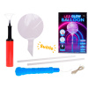 Mikrotrading Glow nafukovací balónek na baterie s LED světlem v krabičce Mikrotrading Glow nafukovací balónek na baterie s LED světlem v krabičce
