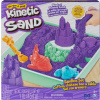 Kinetic Sand Sandbox Set fialová hrací písek Kinetic Sand Sandbox Set fialová hrací písek