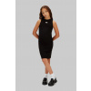 Calvin Klein Jeans priliehavé šaty LVCKSJH07G.128.176.PPY2 čierna 152 Calvin Klein Jeans priliehavé šaty LVCKSJH07G.128.176.PPY2 čierna 152