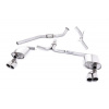 Milltek Sport výfukový systém cat-back bez rezonátoru Quad-outlet pro Audi A4 2.0 TFSI S-line B8 (2WD a quattro manual) Sedan/Avant 2008-2011, leštěné koncovky Milltek Sport výfukový systém cat-back bez rezonátoru Quad-outlet pro Audi A4 2.0 TFSI S-line B8 (2WD a quattro manual) Sedan/Avant 2008-2011, leštěné koncovky