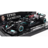 Mercedes Benz F1 W12 Mercedes M12 EQ Power+ Team AMG Petronas Motorsport Formula One N°44 Víťaz Brazilian GP (with Flag) 2021 Lewis Hamilton 1:43 Minichamps čierna zelená Mercedes Benz F1 W12 Mercedes M12 EQ Power+ Team AMG Petronas Motorsport Formula One N°44 Víťaz Brazilian GP (with Flag) 2021 Lewis Hamilton 1:43 Minichamps čierna zelená