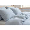 Celoročné mušelínové obliečky Ice Blue - GOTS - 240x200+2x70x90 - 2. kvalita Celoročné mušelínové obliečky Ice Blue - GOTS - 240x200+2x70x90 - 2. kvalita