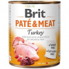 Konzerva BRIT Paté & Meat Turkey 800 g