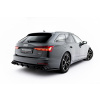 Maxton Design vložka zadního nárazníku s imitacemi koncovek výfuku pro Audi A6 C8, černý lesklý plast ABS, chromové koncovky Maxton Design vložka zadního nárazníku s imitacemi koncovek výfuku pro Audi A6 C8, černý lesklý plast ABS, chromové koncovky