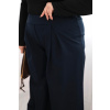 Legínovo Dámske nohavice Plus Size so širokou nohavicou a pásom ťavia farba Farba: Námornícka modrá, Veľkosť: UNI Legínovo Dámske nohavice Plus Size so širokou nohavicou a pásom ťavia farba Farba: Námornícka modrá, Veľkosť: UNI