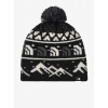 Zimná čiapka The North Face Cabin Ski Tuke - tnf black jacquard/pom Zimná čiapka The North Face Cabin Ski Tuke - tnf black jacquard/pom