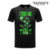 Tričko RANGER® - motív Rybárčenie 12 Zelená 4XL Tričko RANGER® - motív Rybárčenie 12 Zelená 4XL