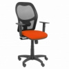 Kancelárska stolička P&C 5B10CRN S opierkami na lakte Tmavo oranžová Oranžová