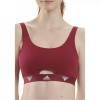 adidas Active Comfort Cotton Scoop Bralette Bordeaux XS adidas Active Comfort Cotton Scoop Bralette Bordeaux XS