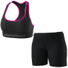 Komplet DYNAFIT Speed Bra W + Traverse Hybrid Shorts W Black Out Komplet DYNAFIT Speed Bra W + Traverse Hybrid Shorts W Black Out