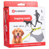 Flamingo Diran Jogging Leash Fluo - opasok a vodítko na beh so psom, s tlmičom - L Flamingo Diran Jogging Leash Fluo - opasok a vodítko na beh so psom, s tlmičom - L