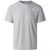 The North Face 24/7 Pentadome Embossed Reg Short Sleeve Men Sivá M The North Face 24/7 Pentadome Embossed Reg Short Sleeve Men Sivá M
