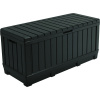 Keter Záhradný úložný box Kentwood sivá, 350 l, 128 x 59 x 54 cm Keter Záhradný úložný box Kentwood sivá, 350 l, 128 x 59 x 54 cm