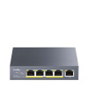 Cudy GS1005P sieťový prepínač Gigabit Ethernet (10/100/1000) Podpora napájania cez Ethernet (PoE) Šedá (GS1005P) Cudy GS1005P sieťový prepínač Gigabit Ethernet (10/100/1000) Podpora napájania cez Ethernet (PoE) Šedá (GS1005P)