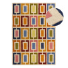 Ručne tkaný vlnený koberec 120x170 cm Retro Blocks – Flair Rugs Ručne tkaný vlnený koberec 120x170 cm Retro Blocks – Flair Rugs