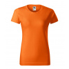 Malfini Tričko dámske - Malfini Basic - Oranžová, S Malfini Tričko dámske - Malfini Basic - Oranžová, S
