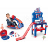 Set trenažér a pracovná dielňa Spidey V8 Driver Marvel Smoby elektronický simulátor a kufrík s náradím Set trenažér a pracovná dielňa Spidey V8 Driver Marvel Smoby elektronický simulátor a kufrík s náradím
