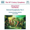 CD Johann Baptist Vanhal: Symphonies Vol. 1 (Sinfonia In D Major • Sinfonia In C Major / Sinfonia In A Major • Sinfonia In C Comista) CD Johann Baptist Vanhal: Symphonies Vol. 1 (Sinfonia In D Major • Sinfonia In C Major / Sinfonia In A Major • Sinfonia In C Comista)