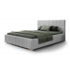 Wilsondo Čalúnená manželská posteľ s úložným priestorom Lily 160x200 - svetlosivá Wilsondo Čalúnená manželská posteľ s úložným priestorom Lily 160x200 - svetlosivá