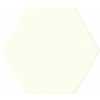 TUBADZIN Keramické obklady Burano White Hex, 11 x 12,5 cm TUBADZIN Keramické obklady Burano White Hex, 11 x 12,5 cm