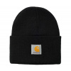 CARHARTT WATCH HAT BEANIE BLACK CARHARTT WATCH HAT BEANIE BLACK