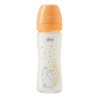 CHICCO Dojčenská sklenená fľaša Perfect Easy 240 ml, pomalý silikónový prietok, pre dievčatá, 0m+ CHICCO Dojčenská sklenená fľaša Perfect Easy 240 ml, pomalý silikónový prietok, pre dievčatá, 0m+