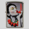 Zippo chrom gebürstet Strawberry delight 2002778 Zippo chrom gebürstet Strawberry delight 2002778