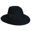 Claudette – čierny dámsky klobúk Borsalino s čiernou stuhou – Limitovaná kolekcia Veľkosť: 57 cm (M) Claudette – čierny dámsky klobúk Borsalino s čiernou stuhou – Limitovaná kolekcia Veľkosť: 57 cm (M)