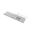 Wired USB-C Keyboard Apple Silver UK Wired USB-C Keyboard Apple Silver UK