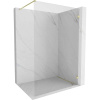 Mexen Lunar sprchová stena Walk-in pravá 160 x 200 cm, transparentná 8 mm, zlatá kartáčovaná - 830-160-000-55-00-P Mexen Lunar sprchová stena Walk-in pravá 160 x 200 cm, transparentná 8 mm, zlatá kartáčovaná - 830-160-000-55-00-P