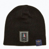 Pánska zimná čiapka Aeronautica Militare 252CU0036UL00450 jet black Pánska zimná čiapka Aeronautica Militare 252CU0036UL00450 jet black
