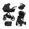Kočík Kunert Ivento 3v1 - black style Kočík Kunert Ivento 3v1 - black style