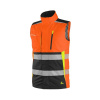 Zateplená reflexná pracovná vesta CXS BENSON Zateplená reflexná pracovná vesta CXS BENSON