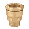CALEFFI Mosadzné šróbenie DECA pre oceľové rúry - d34mm x 1 CALEFFI Mosadzné šróbenie DECA pre oceľové rúry - d34mm x 1