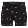 Icebreaker Merino 150 Anatomica Boxers Explore More AOP Men Čierna S Icebreaker Merino 150 Anatomica Boxers Explore More AOP Men Čierna S