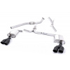 Milltek Sport výfukový systém cat-back bez rezonátoru pro Audi A4 2.0 TFSI S-line B8 (2WD a quattro Tiptronic) Sedan/Avant 2008-2011, dvojité černé koncovky Milltek Sport výfukový systém cat-back bez rezonátoru pro Audi A4 2.0 TFSI S-line B8 (2WD a quattro Tiptronic) Sedan/Avant 2008-2011, dvojité černé koncovky