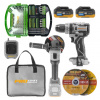 Procraft Sada aku úhlová bruska Industrial AG125A bb a vrtací šroubovák Industrial CD20Abb | SAG125A bb/CD20Abb/BI500 Procraft Sada aku úhlová bruska Industrial AG125A bb a vrtací šroubovák Industrial CD20Abb | SAG125A bb/CD20Abb/BI500